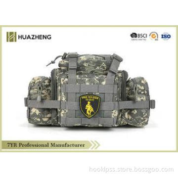 Fashionable Hats Custom PVC Velcro Patch , Military Uniform